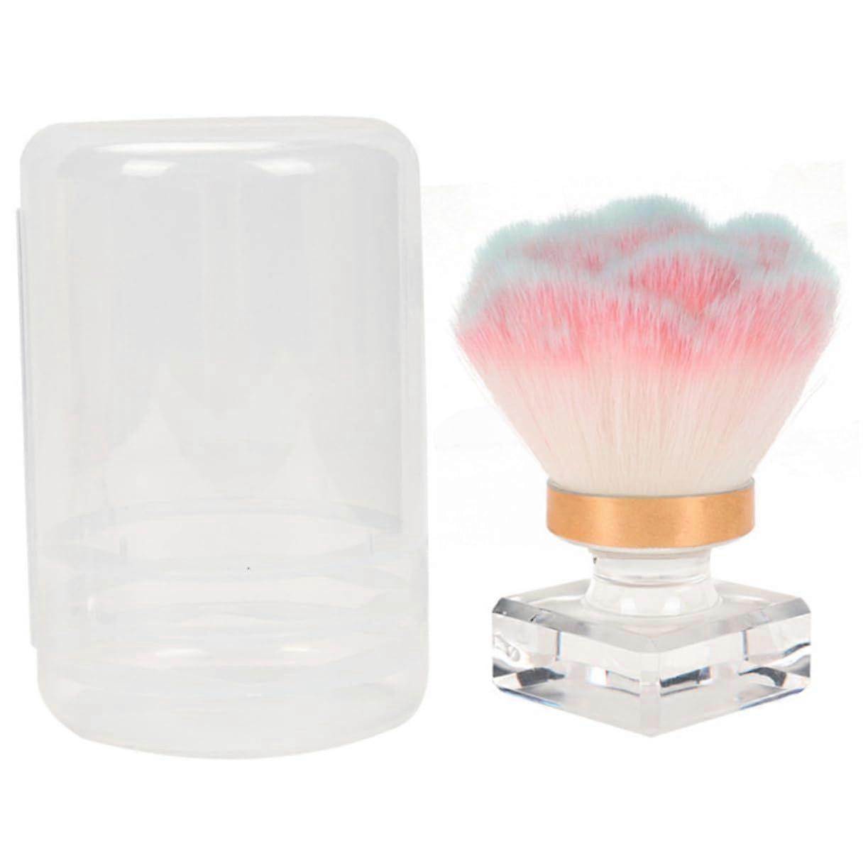 Makeup Brush Multifunctional Foundation Brush with Even Coverage for Powder Blush and Nail Dust Removal