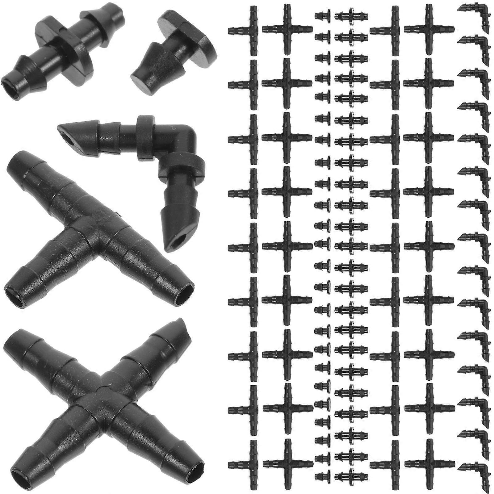 Garden Hose Coupler Adapter Drip Irrigation Fitting Lawn Care Compression Resistance 1Set