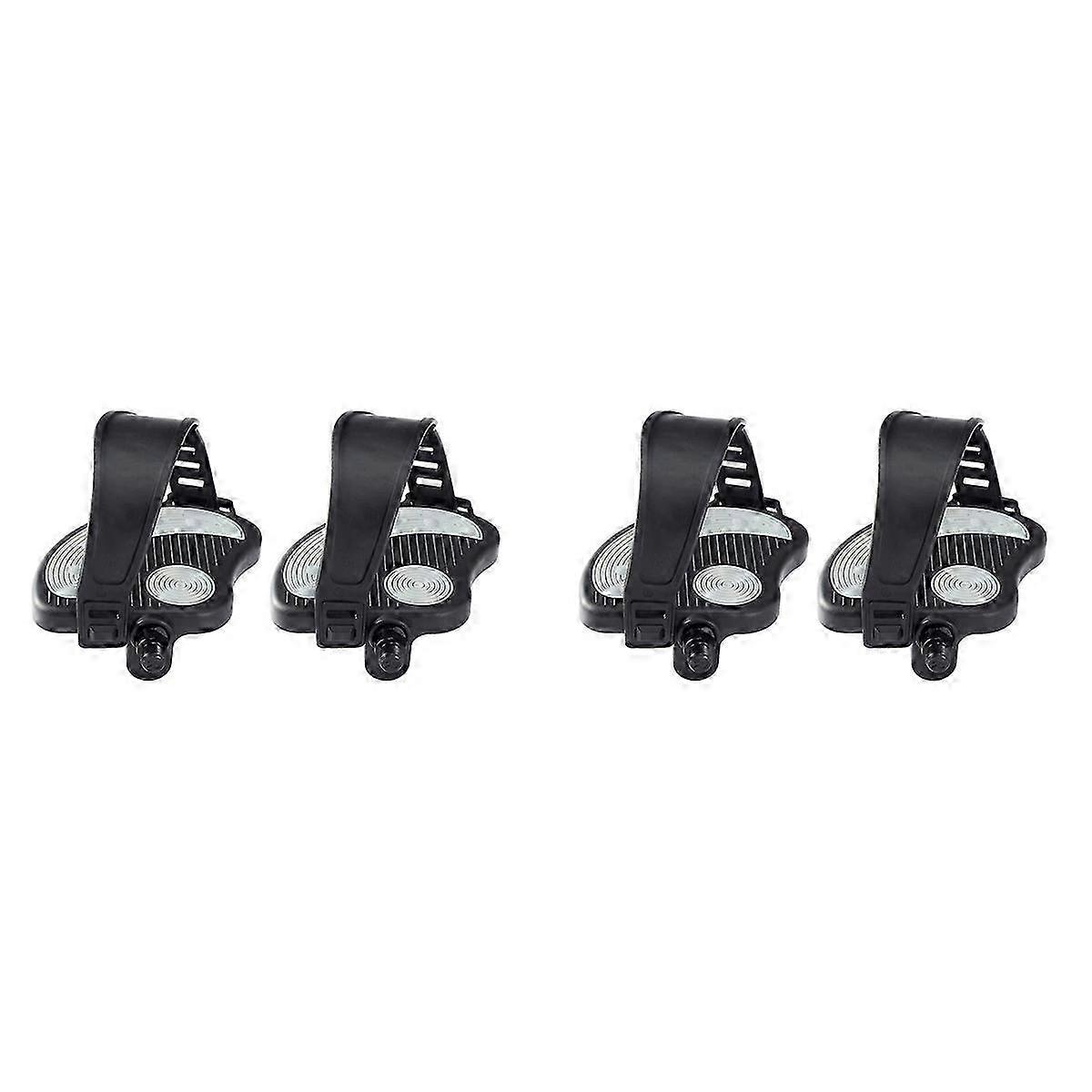 Exercise Bike Pedals with Straps, 9/16inch