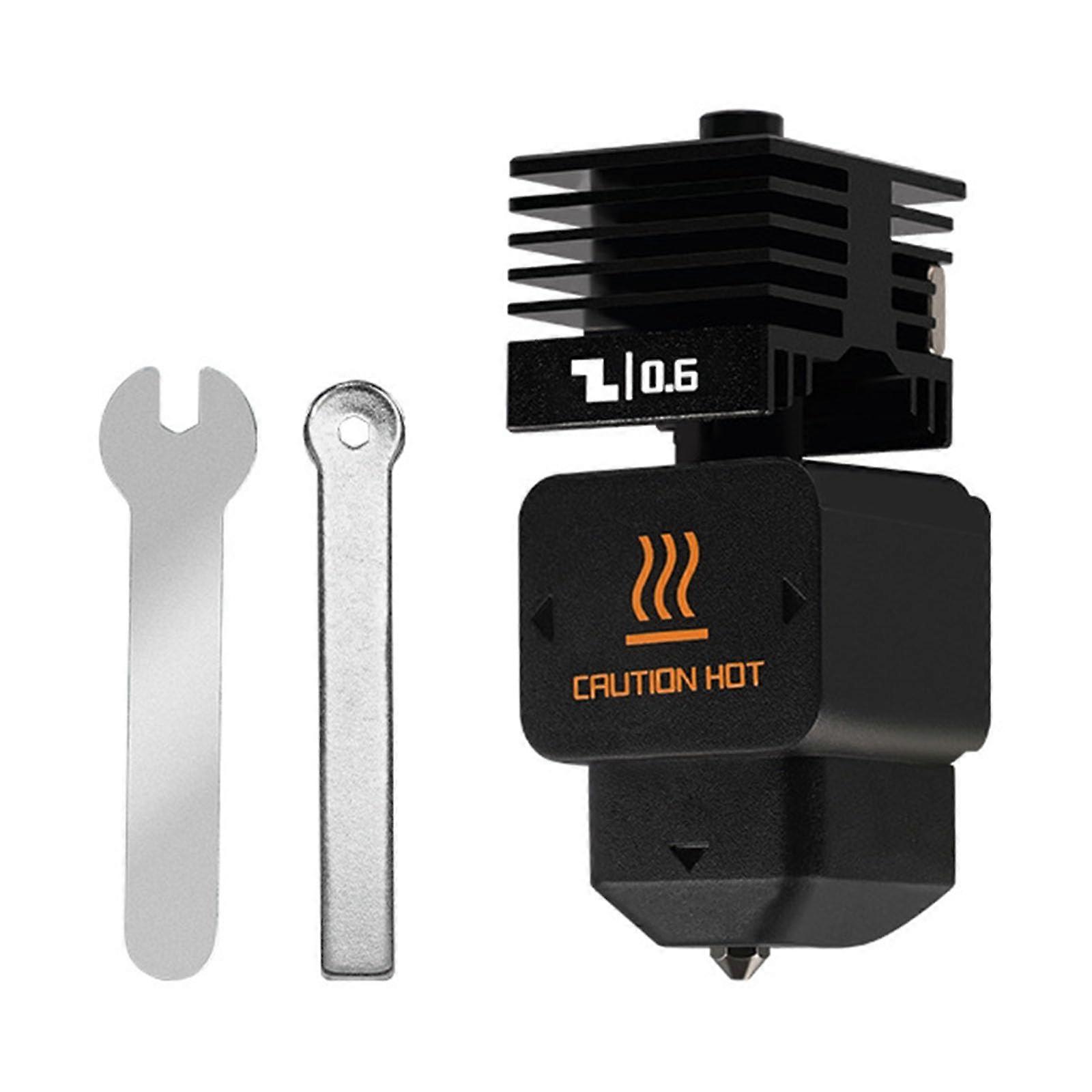 3D Printer Nozzle  Temp Hotend 0.2/0.4/0.6/0.8mm Brass Heating Block for Lab Printers