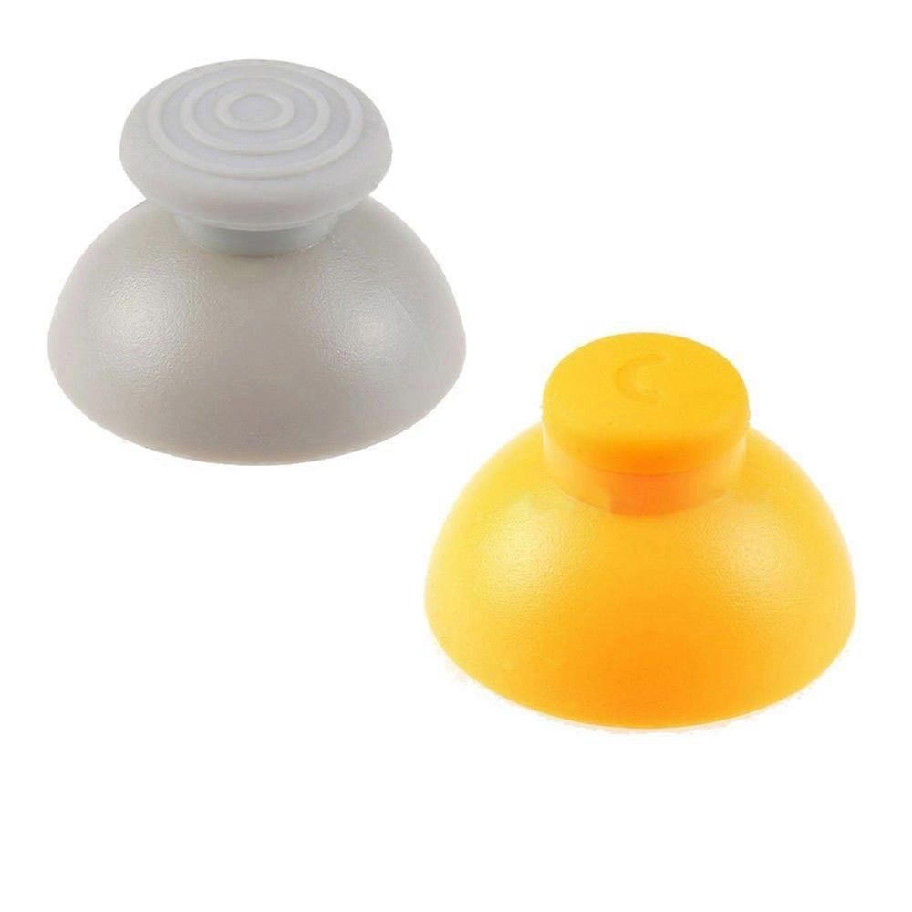 2 Pack Thumbsticks Replacement for GameCube Controller with Smooth 360° Rotation and Precise Control
