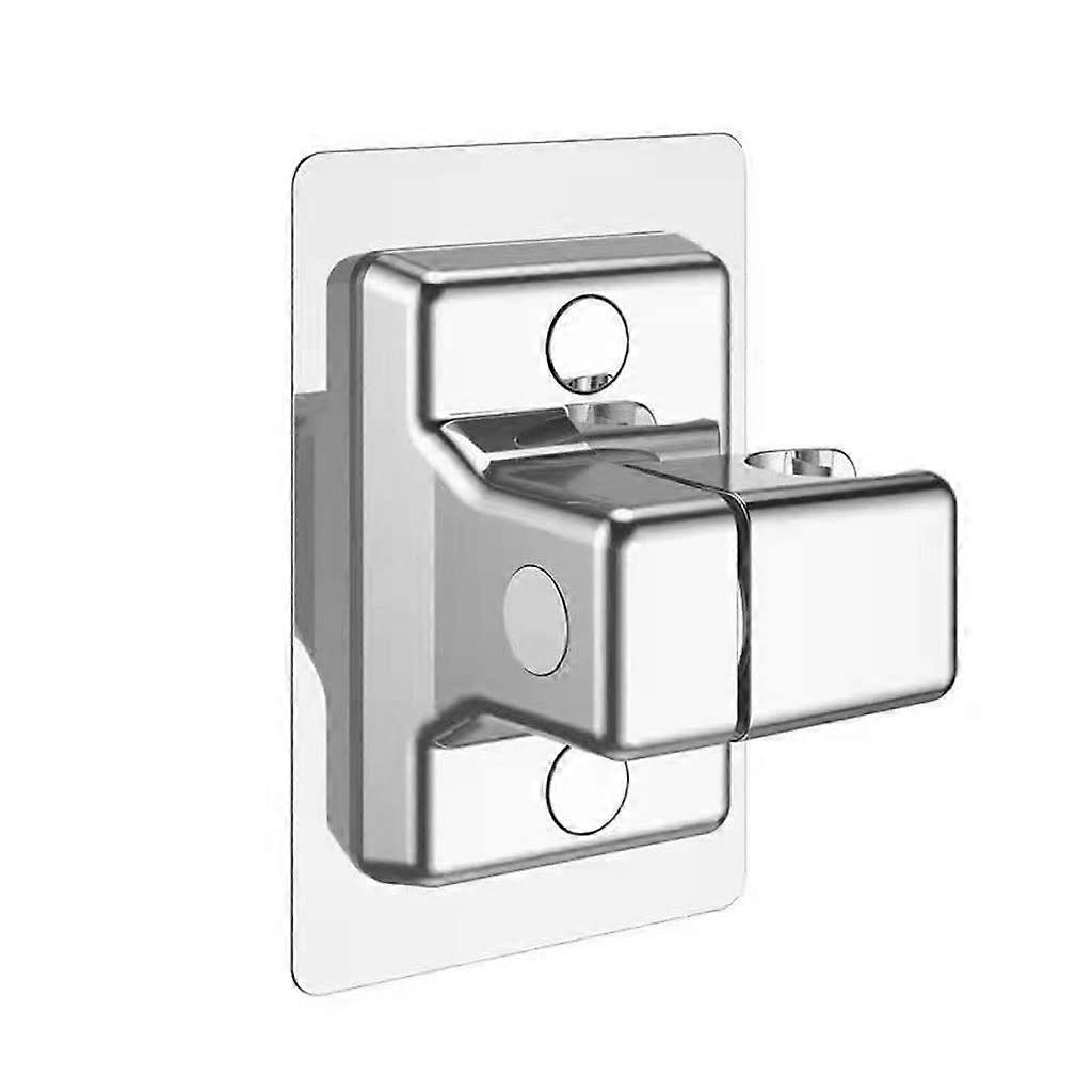 Adjustable Shower Head Holder Wall Mounted Self Adhesive Bracket for Handheld Shower