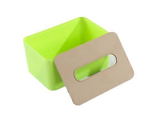 Waterproof Plastic Tissue Box Scandinavian Style PP Rectangular Holder for Home and Car