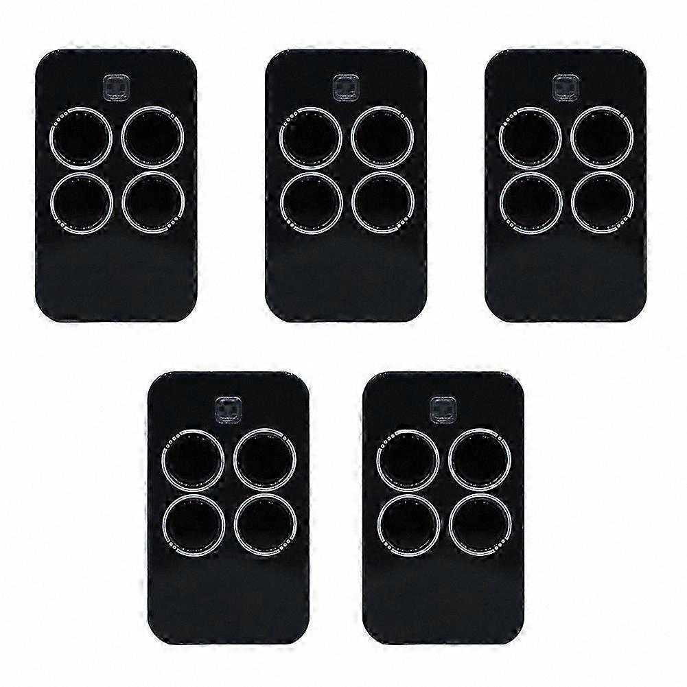 5pcs 433MHz Rolling Code Garage Door Remote Control Replacement for Universal Systems