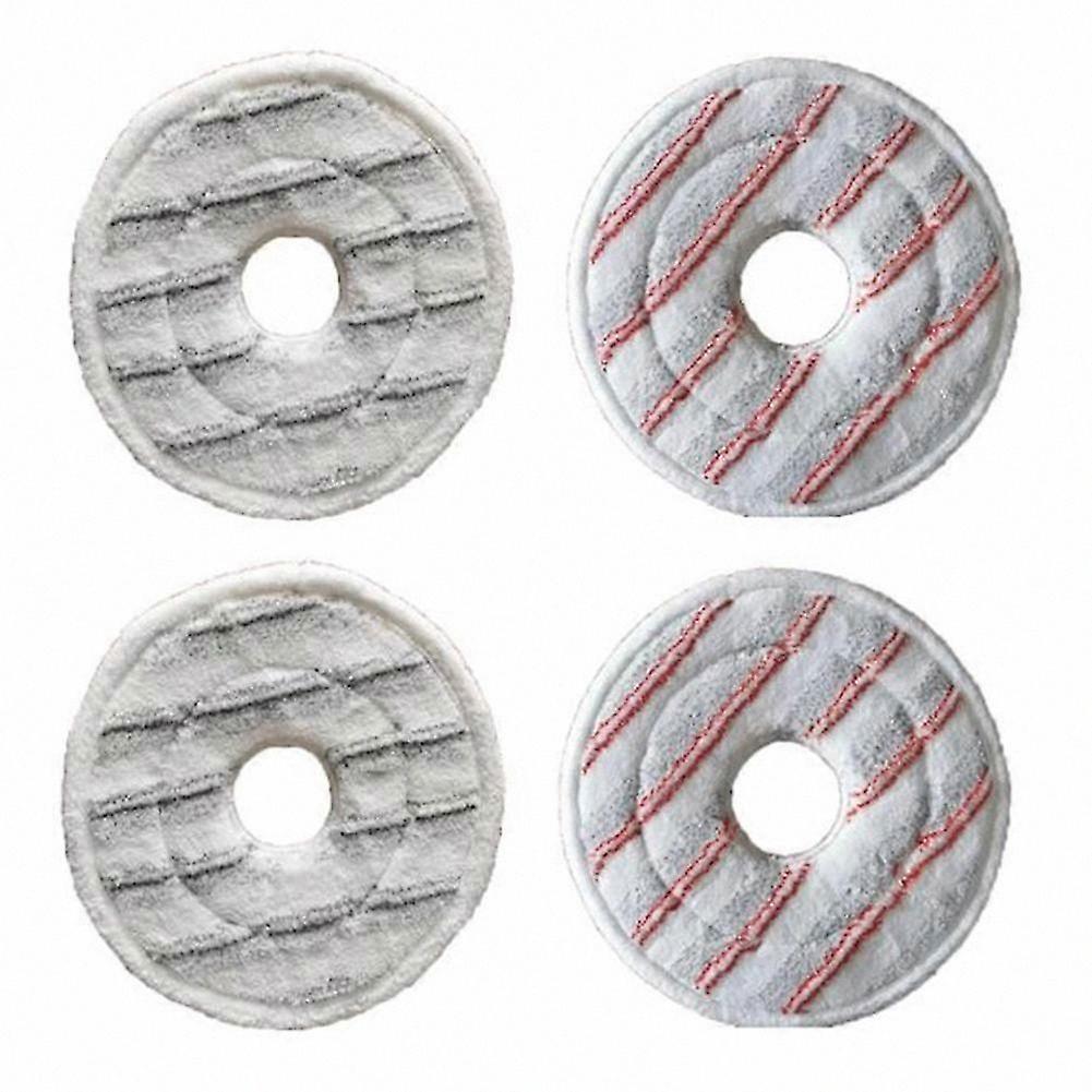 4-Pack Vileda Spin Mop Refill Pads for Vacuum Cleaners