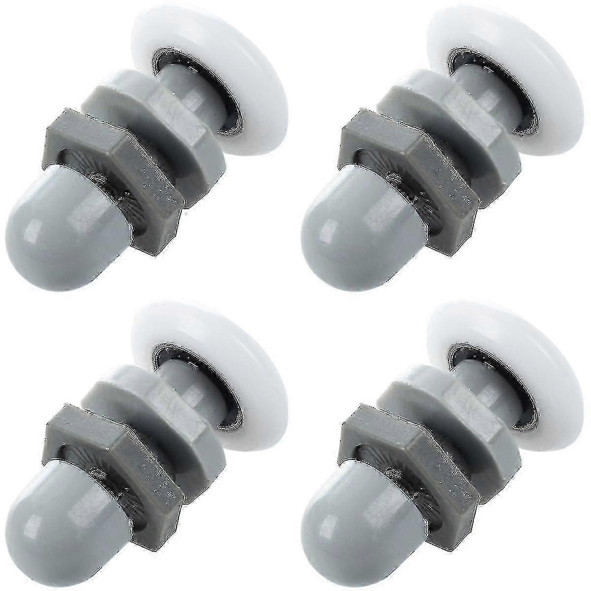 4x Replacement Shower Door Roller Wheel Runner Diameter 25mm
