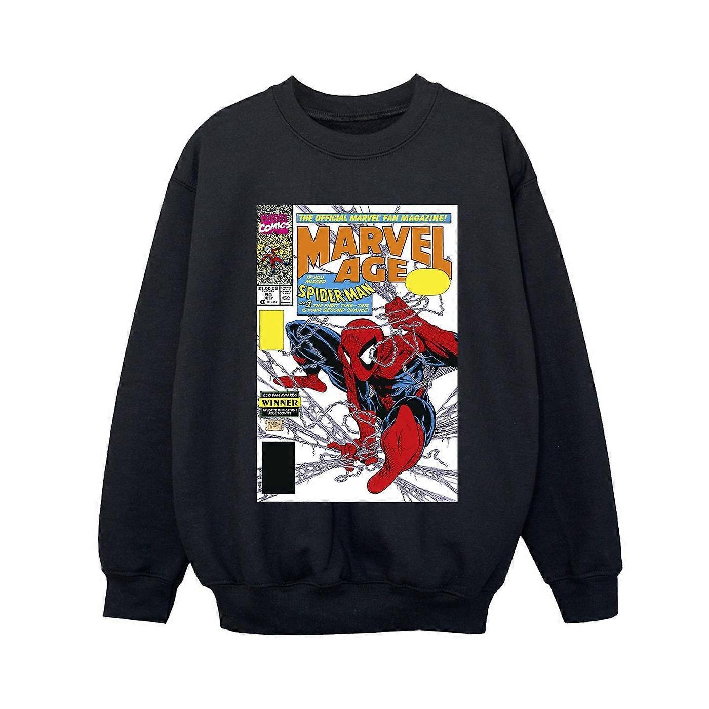 Marvel Boys Spider-Man Marvel Age Comic Cover Sweatshirt
