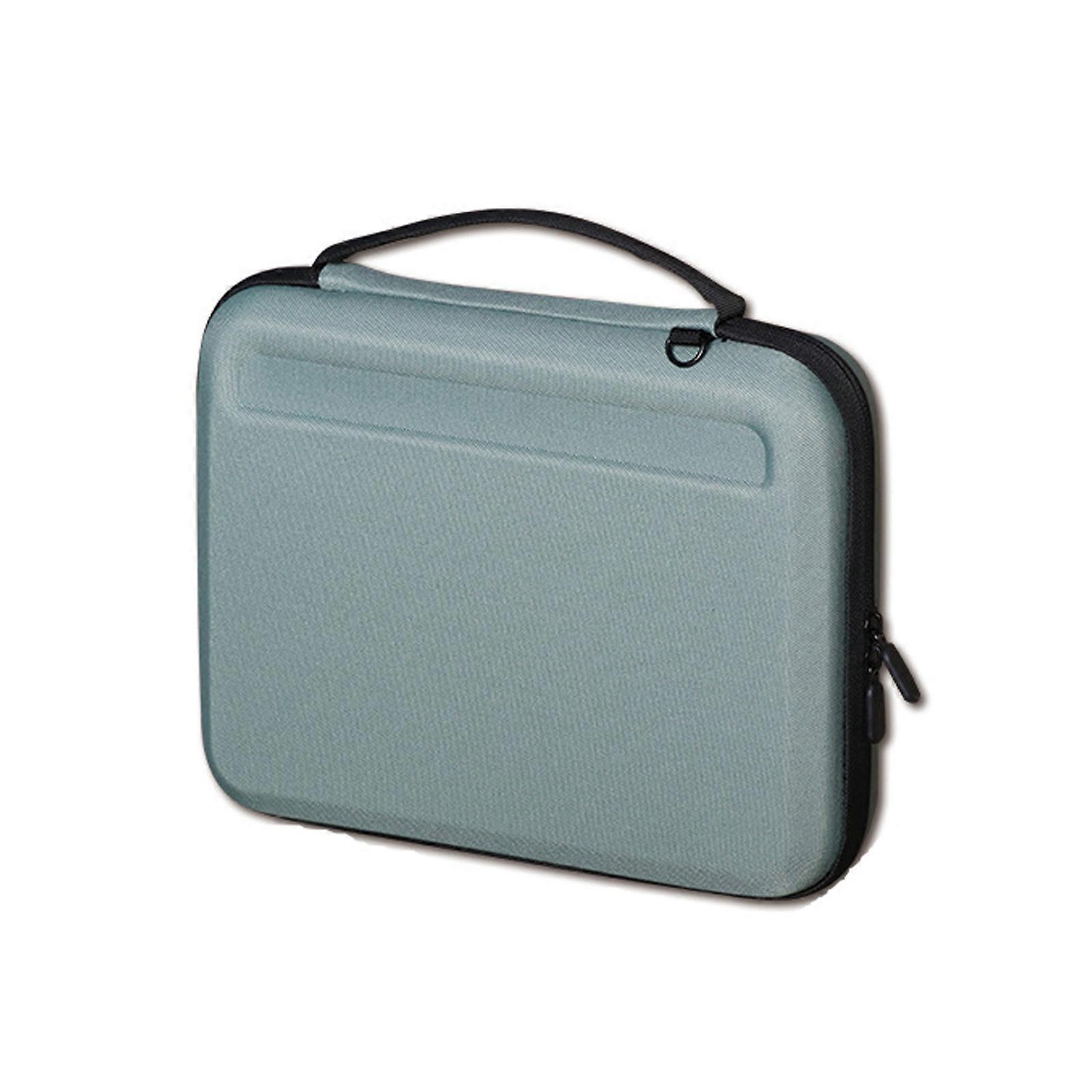 Bolsa para computador/notebook em tecido Oxford, capa protetora impermeável para tablet, capa protetora portátil para computador com alça ergonômica, 12 polegadas.