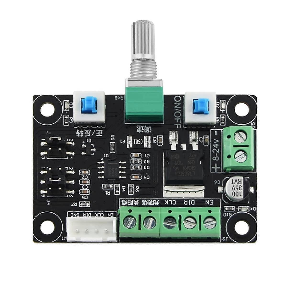 Stepper Motor Controller with Speed Pulse Output Dual Signal Mode 824V Speed Control Module