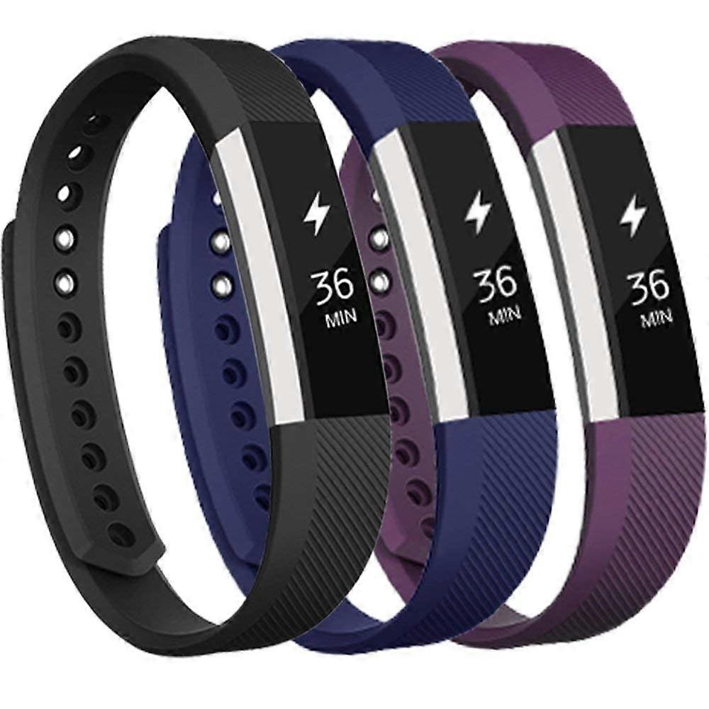 Small Replacement Band 3 Pack Lightweight Compact Strap for Fitbit Alta HR 01Kit5