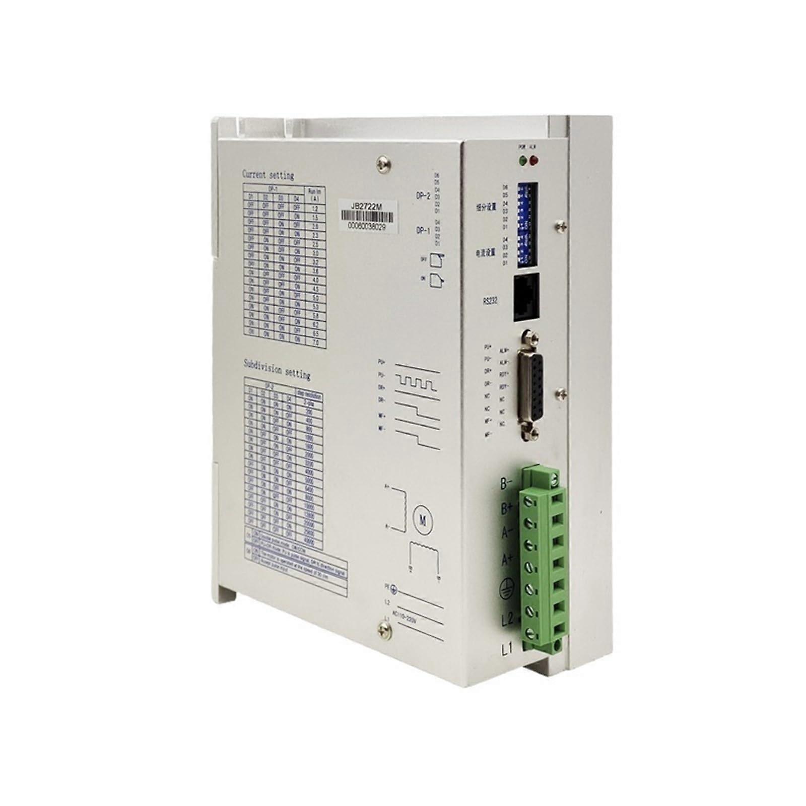 Stepper Motor Driver 2 Phase AC 110220V 1.27.0A for 86130mm  Torque Smooth Control