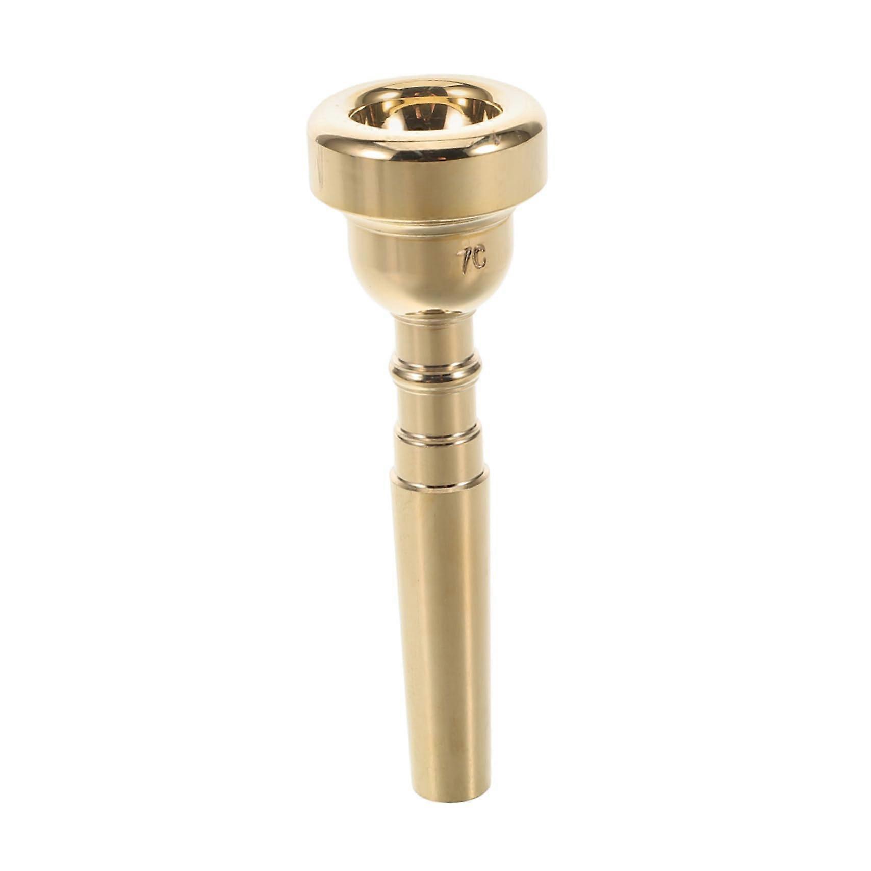 Bugle Mouthpiece Replacement for Beginners with Comfortable Rim and Durable Brass Construction