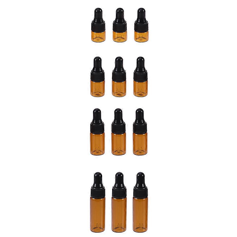 Refillable Glass Bottle Essential Oil Bottle for Portable Use 20Pcs