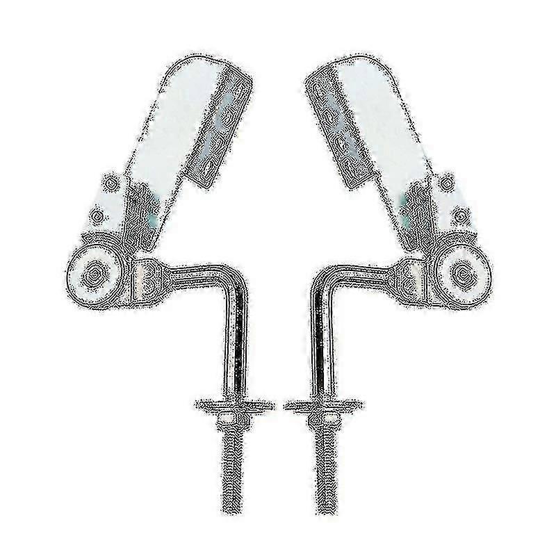 Sofa Adjustable Height Angle Hardware 2pcs Multifunctional Sofa Headrest Ratchet Hinge 90