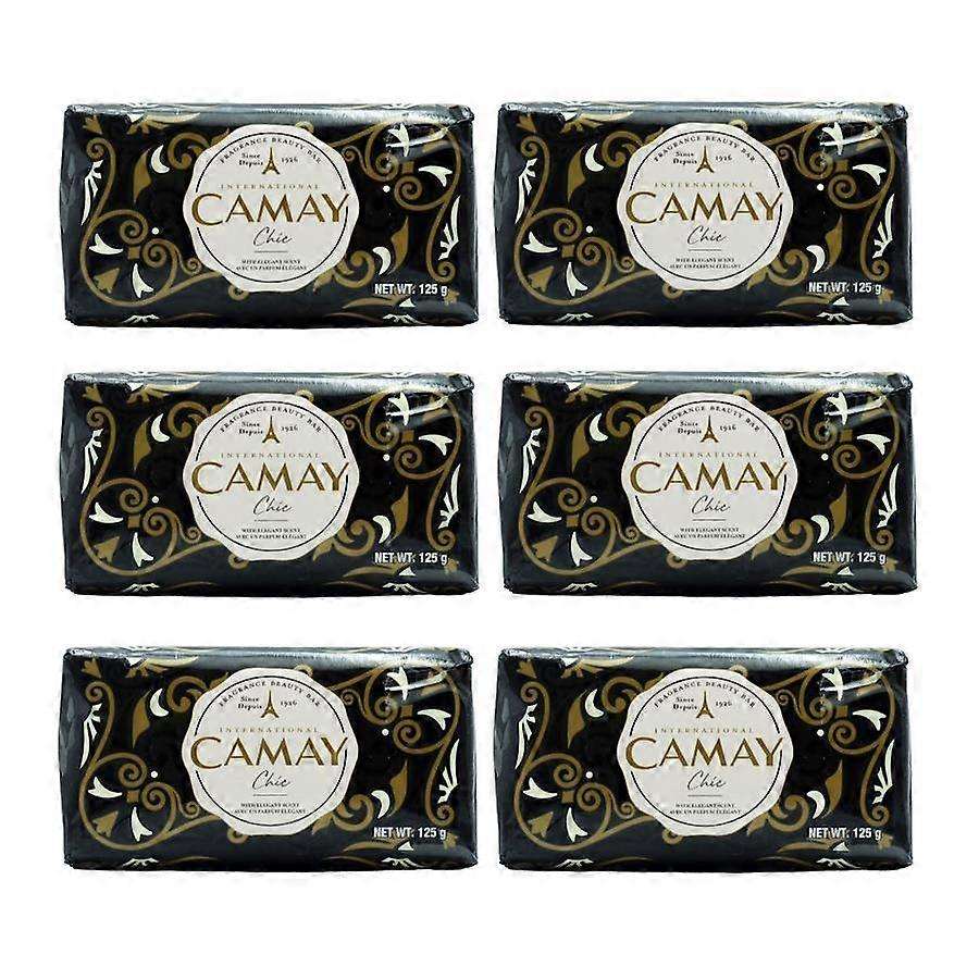 Camay Chic Bar Soap 125g (6 Pack)