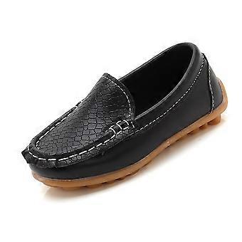 Kinder Kleinkinder Jungen Mädchen Weiche Slipper Elegante flache Schuhe Bootsschuhe Freizeitschuhe Schuhe 18-24 Monate