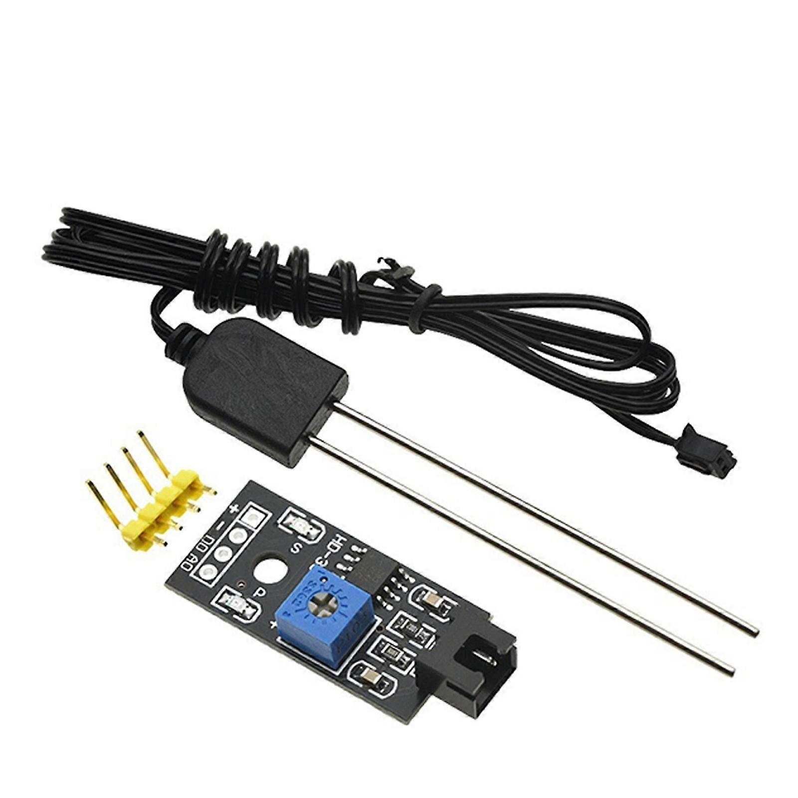 Soil Moisture Sensory Module Soil Humidity Digital Display Control Module Fast Response For Irrigation Solution Multicolor