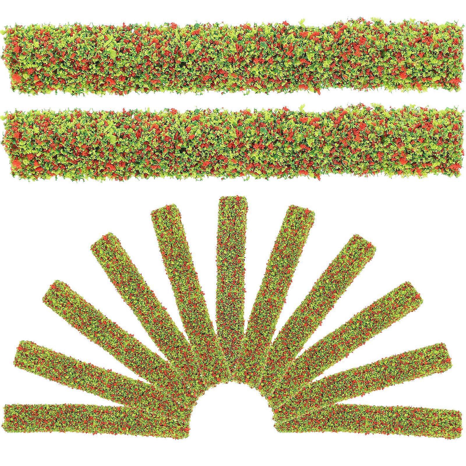 Sponge Mini Flower Cluster for Doll Use 40Pcs Static Shrub Model