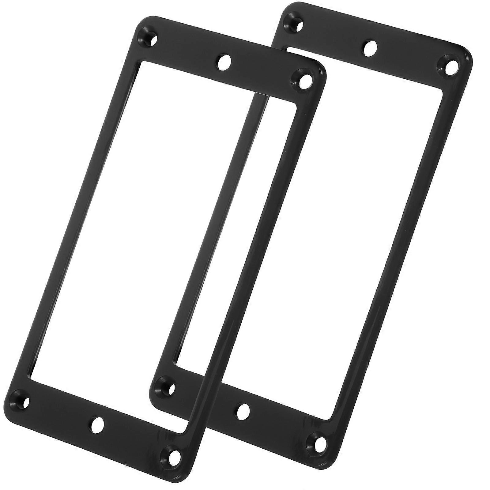 2pcs Pickups Frames Electric Guitar Pickup Frame Replacement Part Pickup Protectors