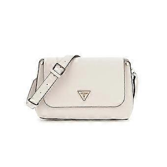 Guess Meridian Flap Damen-Schultertasche Beige