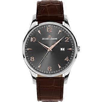Jacques Lemans - 1-2215D - Polshorloge - Heren - Quartz - Londen