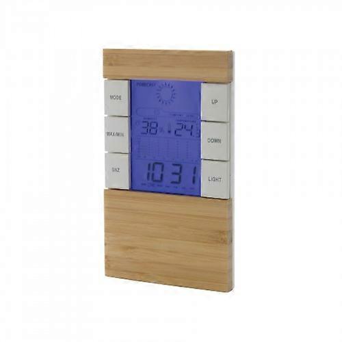XD Collection Utah Bamboo Digital Desk Clock