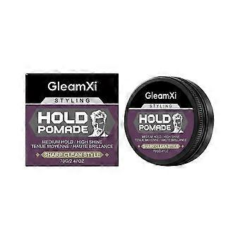 Medium Hold and Natural Finish for Easy Styling, Hair Clay Pomade, Glossy Finish | Hair Style, Shine | Extra Strong Hold Styling Hair Wax
