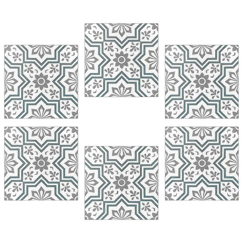 Olive Backsplash Tiles Wall Stickers Function 6 Sheets