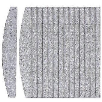 Nail Files For Gel Nails (15 Pieces), Nail Files 100/180 Files Nails-double-sided Files, For Nail Salon And Home hwyC