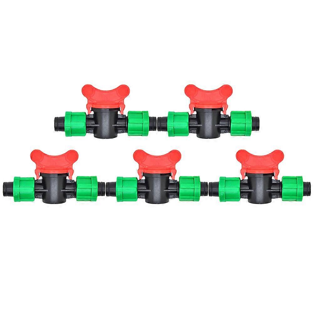 Drip Tape Linker Green Double Lock Irrigation Accessory