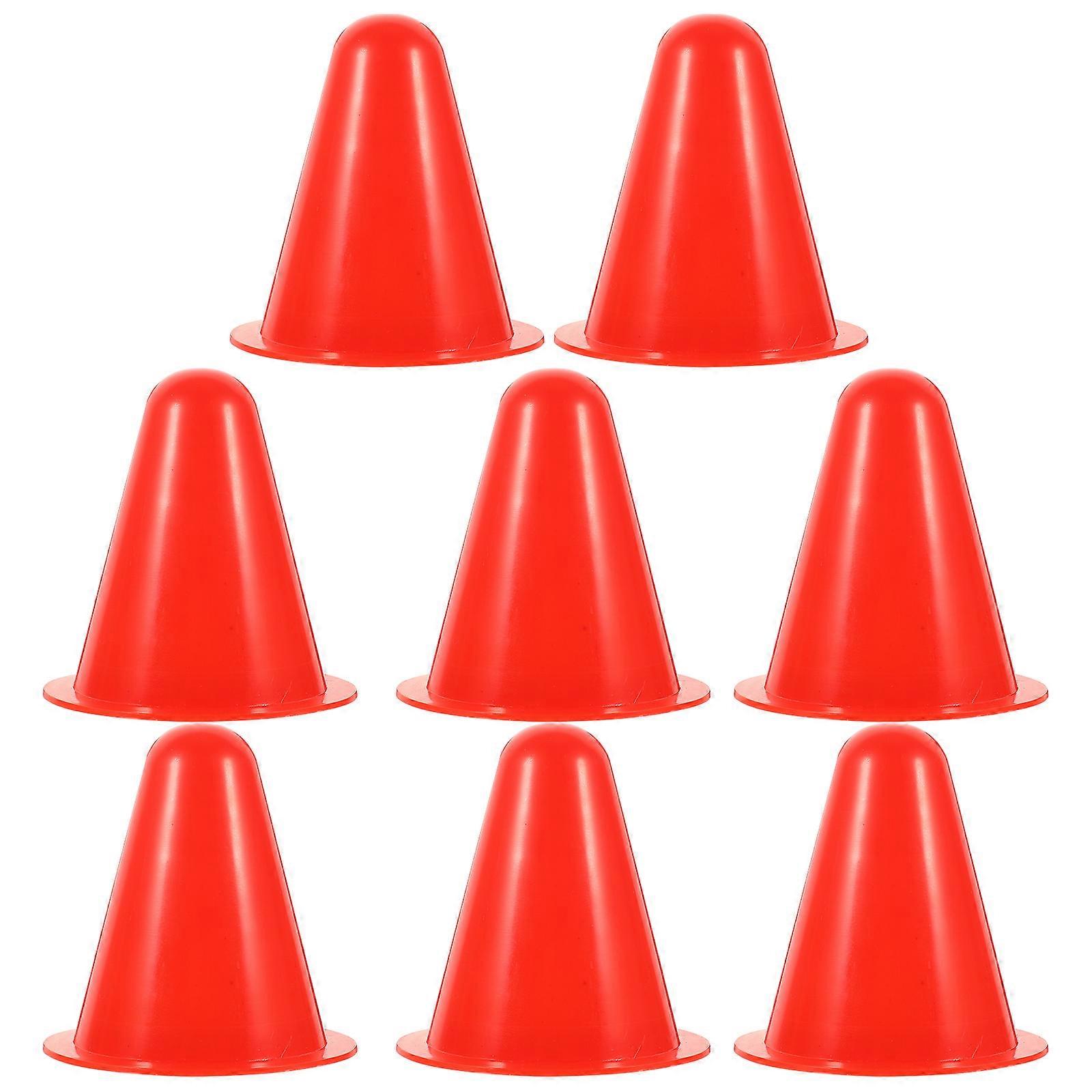 Cones for Roller-Skating Training Cone for Agility with 60Pcs Red Plastic