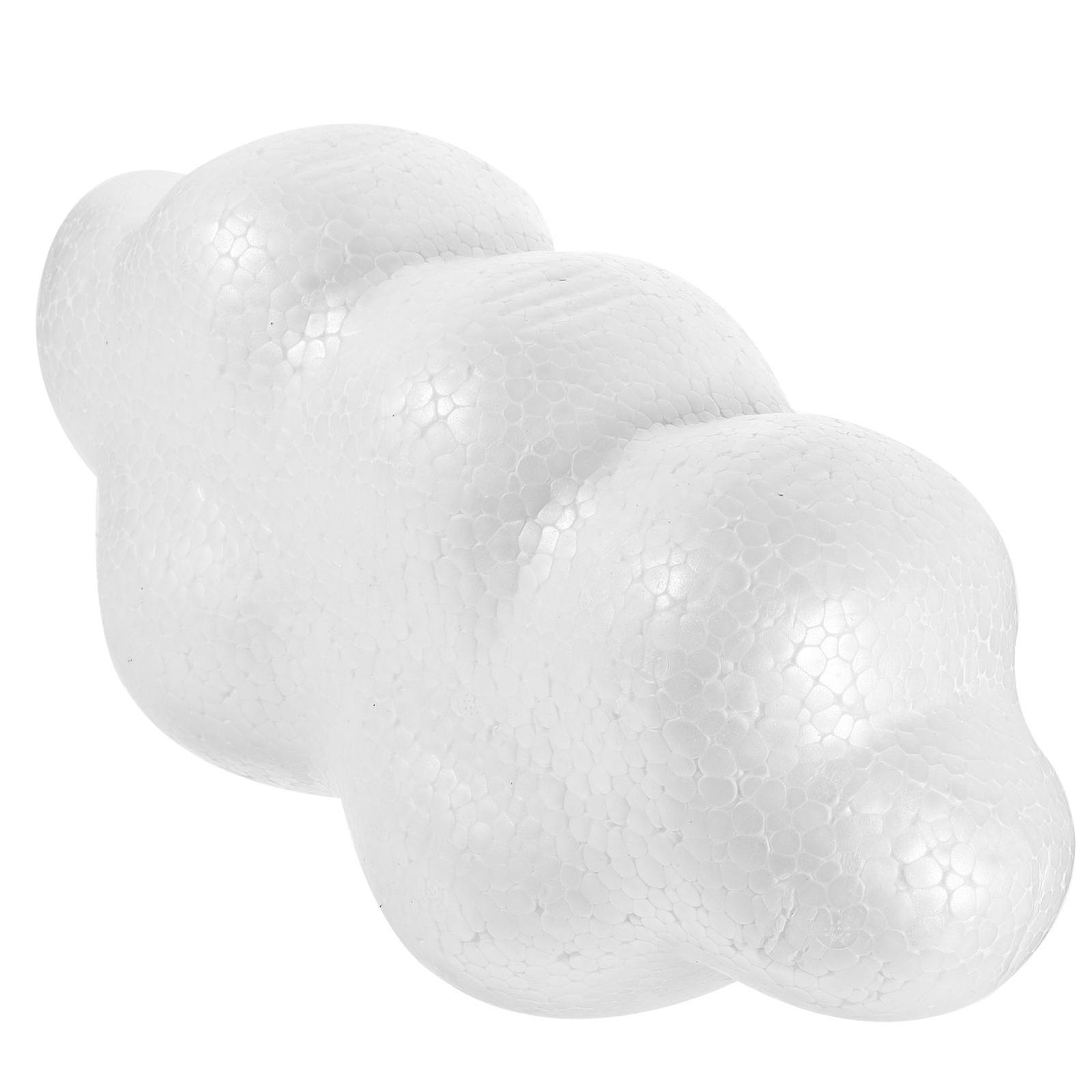 Artificial Cloud Prop Imitation 3D Cloud Unpainted Cloud Ball DIY Ornament
