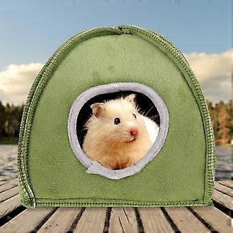 Assortert farge hamster vinterhus for små kjæledyr soveseng koselig bruk