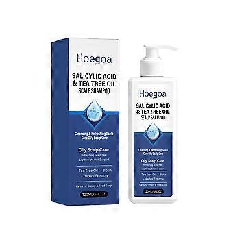 Salicylic Acid & Tea Tree Oil Scalp Shampoo, Oily Hair Care, 120ml