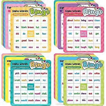 Sight Word Bingo Game Kids Adults Dolch's & Fry's Words Lists...