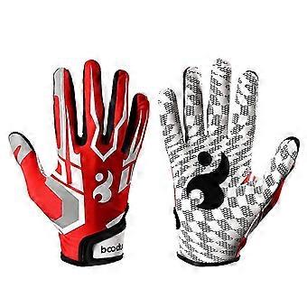 Silikon Grip Fußballhandschuhe Atmungsaktive Baseballhandschuhe für Kinder Teenager