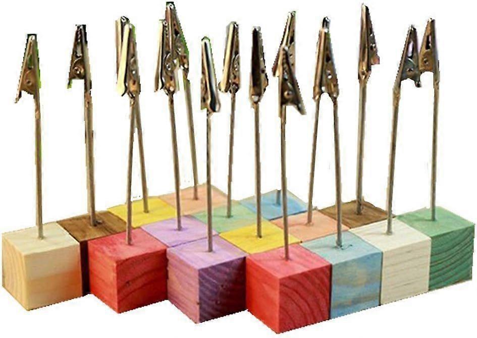 Pine Base Photo Holder Stand