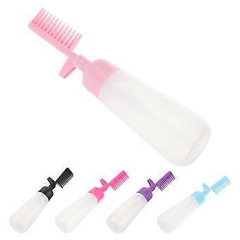 Hair Dye Comb Applicator Bottle for Hair Use 5Pcs Plastic Assorted