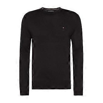 Tommy Hilfiger Herre Bomuldstrøje med Rund Hals