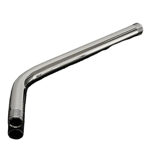 30Cm Stainless Steel Shower Head Extension Wall Mounted Pipe