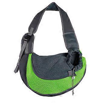 Comcompatible withtable Dog Bag Pet Crossbody Shoulder Bag Outdoor Travel Sling Carry Pack Foldable Dog Accessories Pets Bag Backpacks