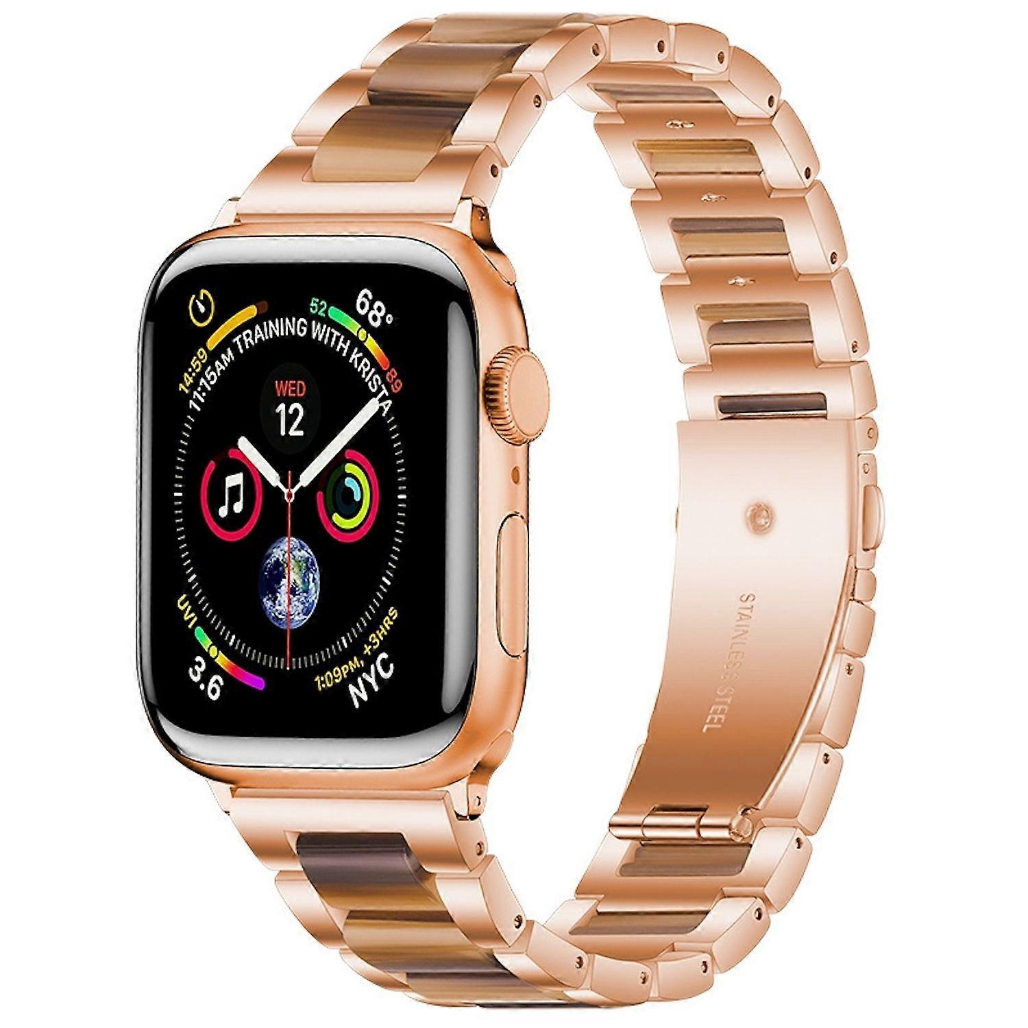 For Apple Watch Series 11 10 42mm / 9 8 7 41 / 6 SE 5 4 40mm Metal / Resin Band