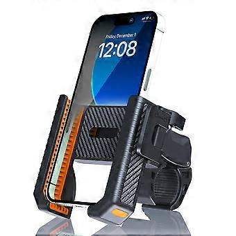 Bike Phone Mount with Secure Clamp Design, Universal 4.7'6.8' Bicycle Holder for Handlebars, Ebike and Scooter