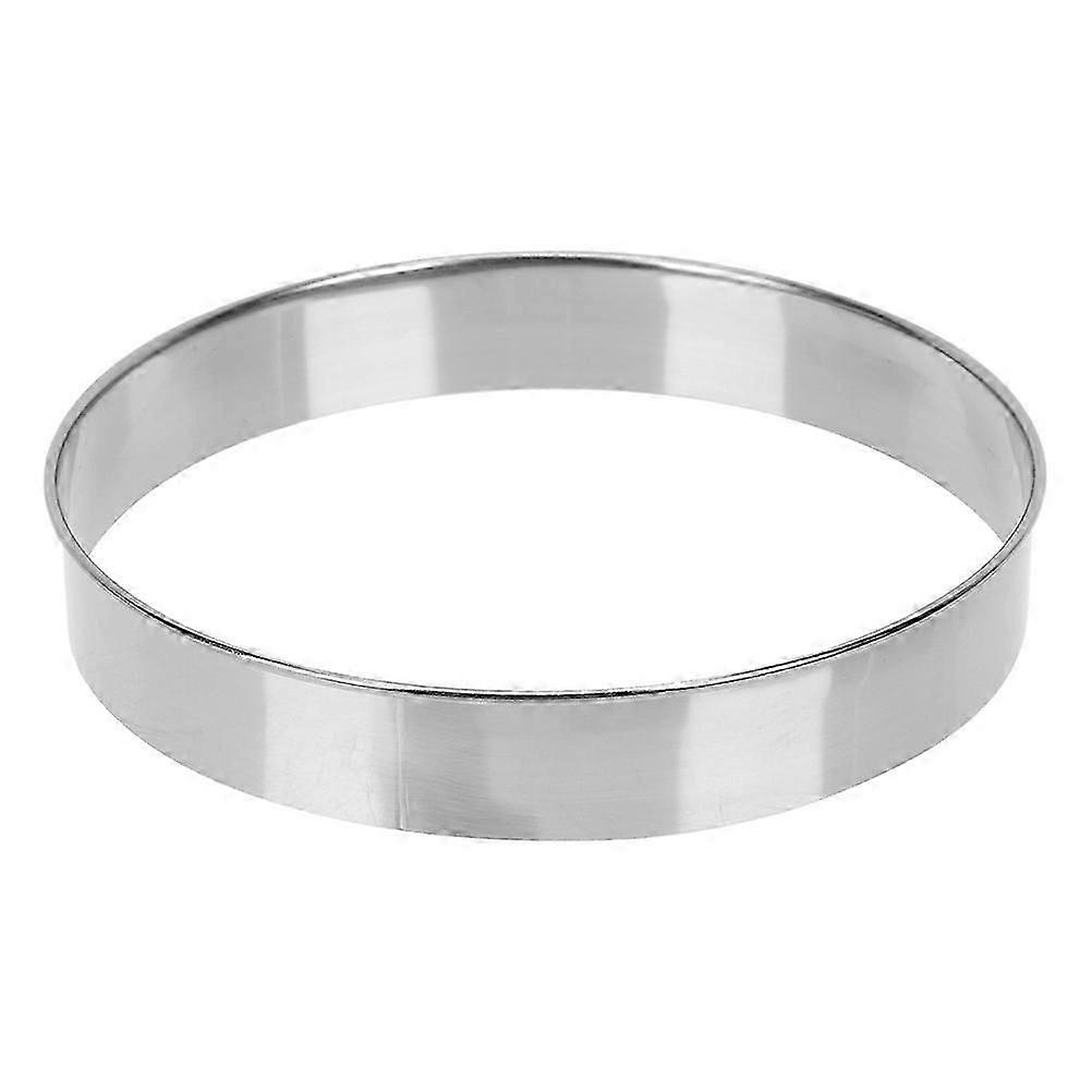 Silver Household Pancake Ring for Baking Multi-Function Cake Ring