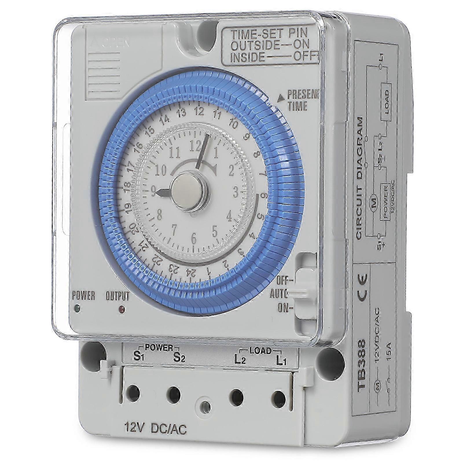 Waterproof Clock Christmas Light Timer Outdoor Light Timer Mechanical Interval Timer Switch Light Timer Switch