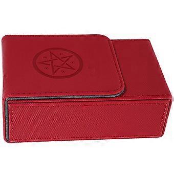 Multi-purpose Tarot Cards Box PU Tarot Cards Storage Case Rectangular Box