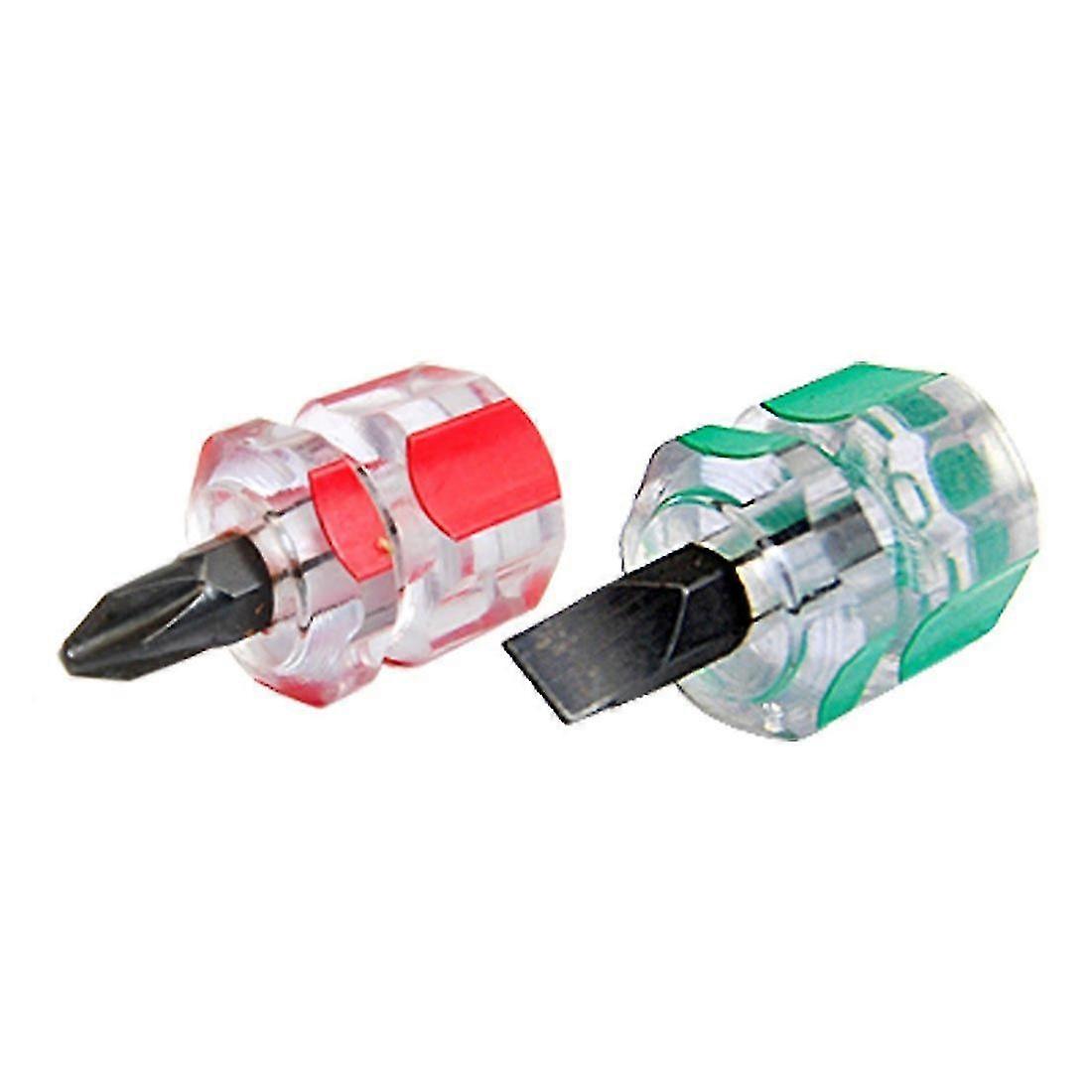 Mini Short Stubby Phillips Slotted Screwdriver Set