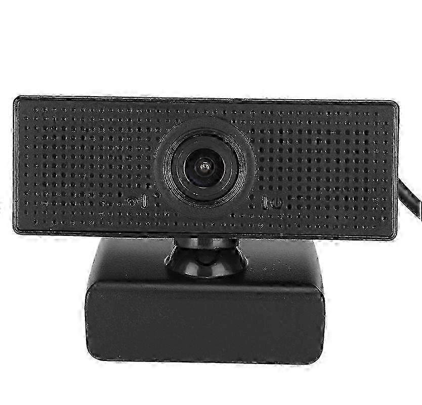 USB Webcam 1080P 30FPS, 2MP Plug & Play UVC Live Camera for Windows/Android/Linux/iOS - Black