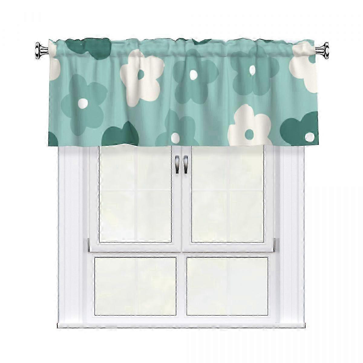 Z7 Basement Kitchen Laundry Window Drapes