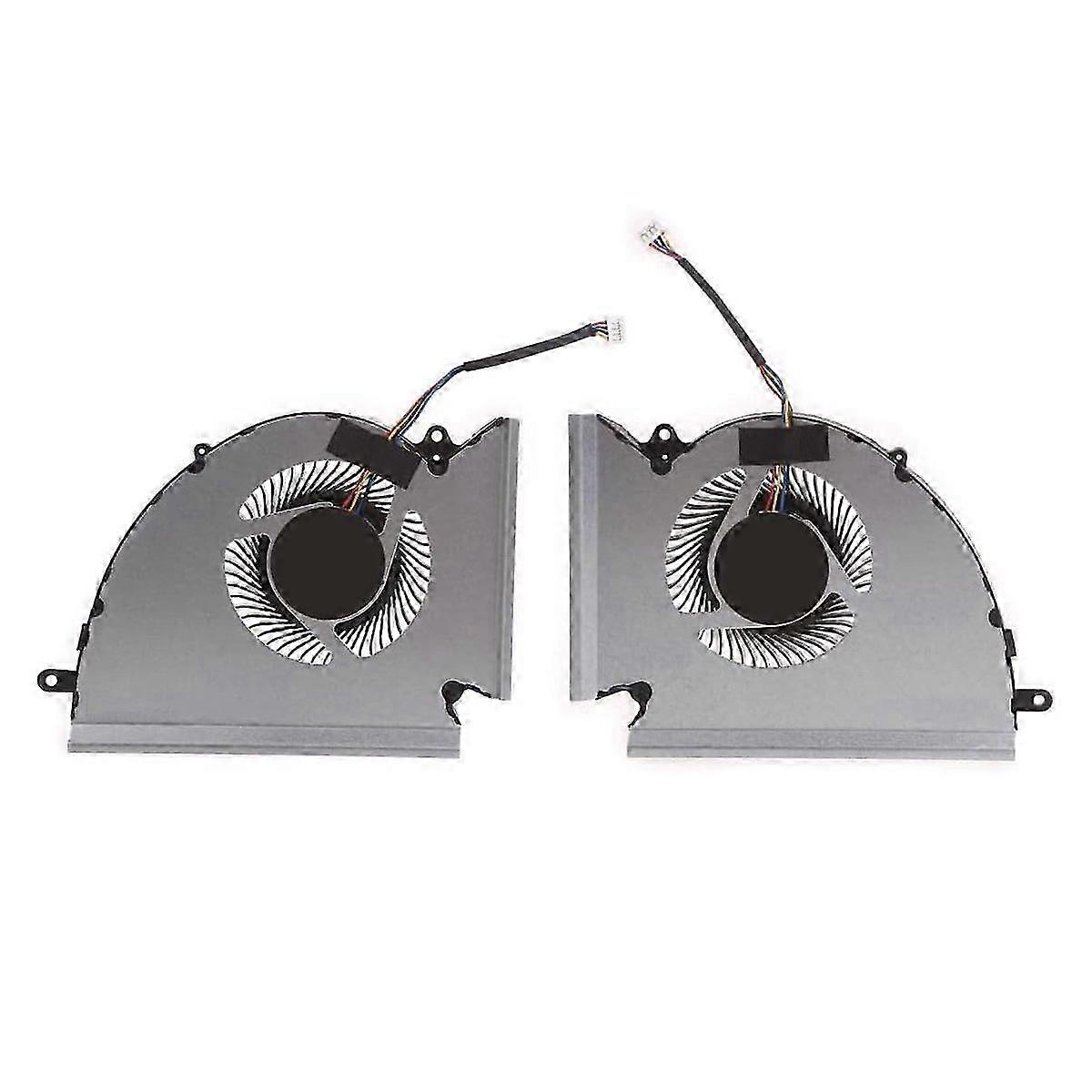 Replacement Laptop CPU and GPU Cooling Fan compatible with GE76 GP76 Series